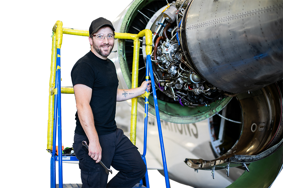 Photo d’un travailleur du secteur de la fabrication.