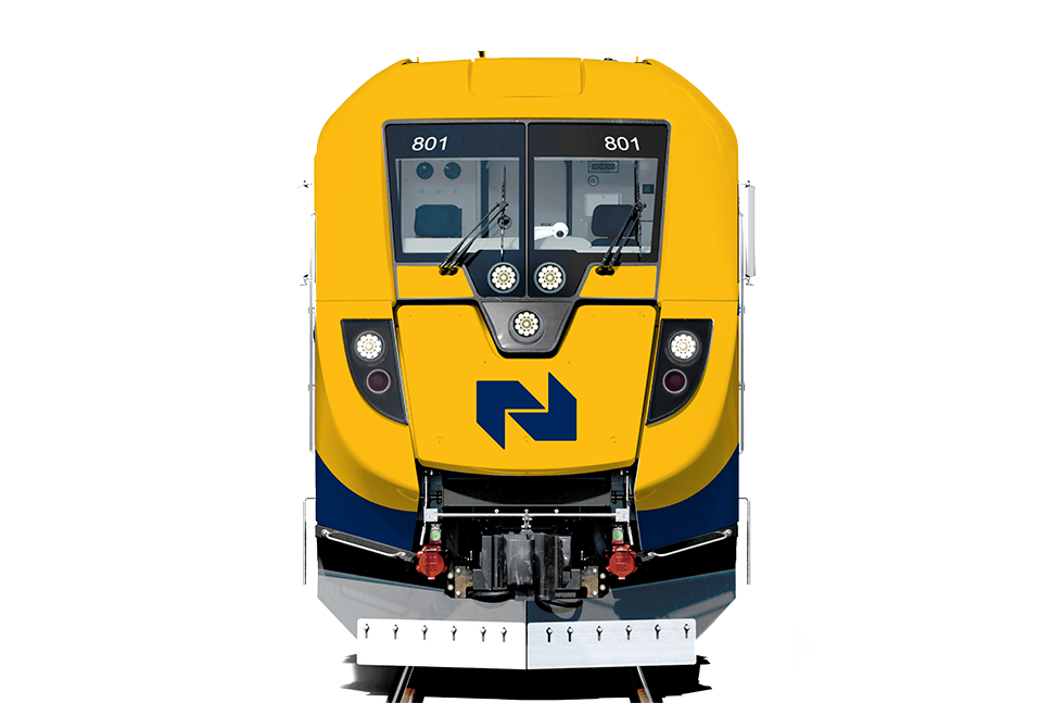 Rendu du train Northlander.